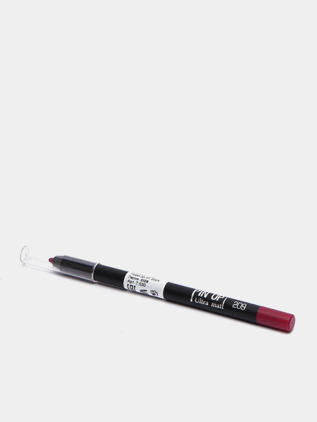 Багровый карандаш для губ LUXVISAGE PIN-UP ultra matt