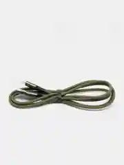 Зеленый кабель текстильный Olmio Basic, c быстрой зарядкой, micro USB, 1,2 м, 2,1 A