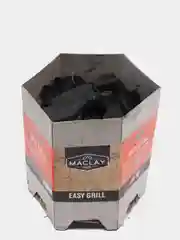 Комплект: уголь+розжиг, лёгкий гриль Maclay