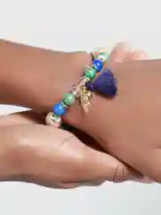 Аметистовый браслет женский