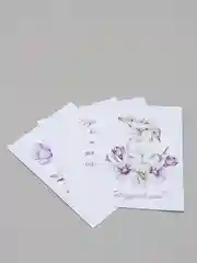 Открытка "Поздравляю тебя", А6, набор 4 штуки