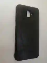 Алый силиконовый усиленный чехол Samsung J6 +(Plus)