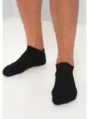 Черный носки короткие однотонные, рамеры 36-41, 41-47