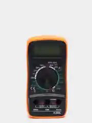 Желтый цифровой мультиметр XL830L с функцией прозвонки и подсветкой экрана