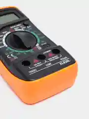 Желтый цифровой мультиметр XL830L с функцией прозвонки и подсветкой экрана