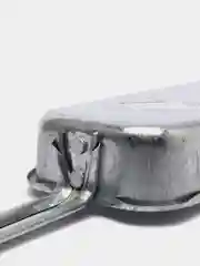 Совок банный, хозяйственный, оцинкованный, металлическая ручка