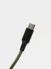 Зеленый кабель c быстрой зарядкой Olmio Basic Type-C, 1,2 м, 2,1 A