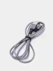 Серый кабель c быстрой зарядкой Olmio Basic Type-C, 1,2 м, 2,1 A