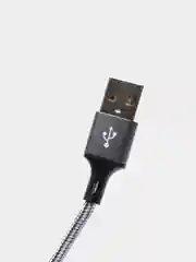 Серый кабель c быстрой зарядкой Olmio Basic Type-C, 1,2 м, 2,1 A