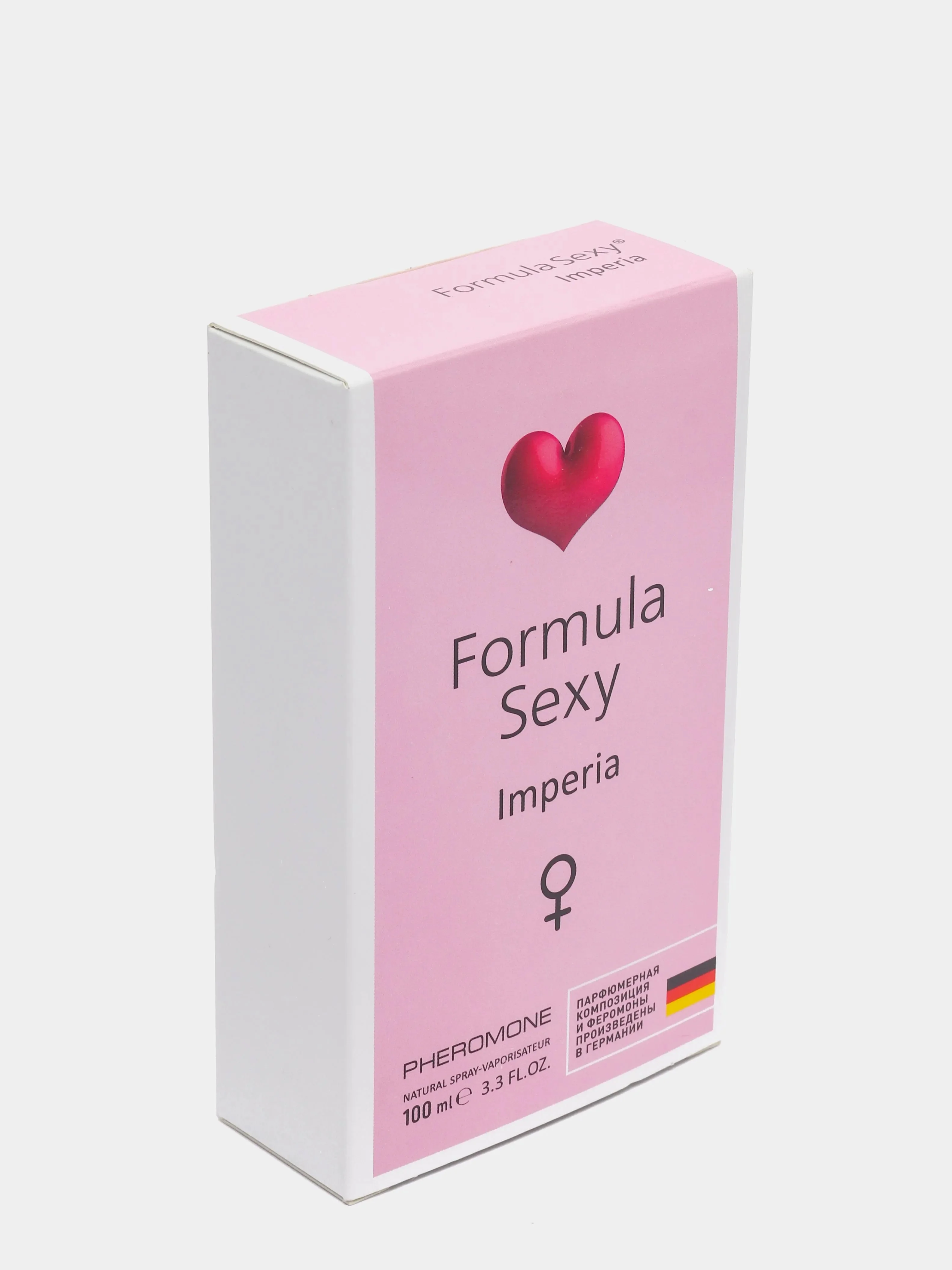 Розовый парфюмерный лосьон с феромонами женский "Formula Sexy", 100 мл