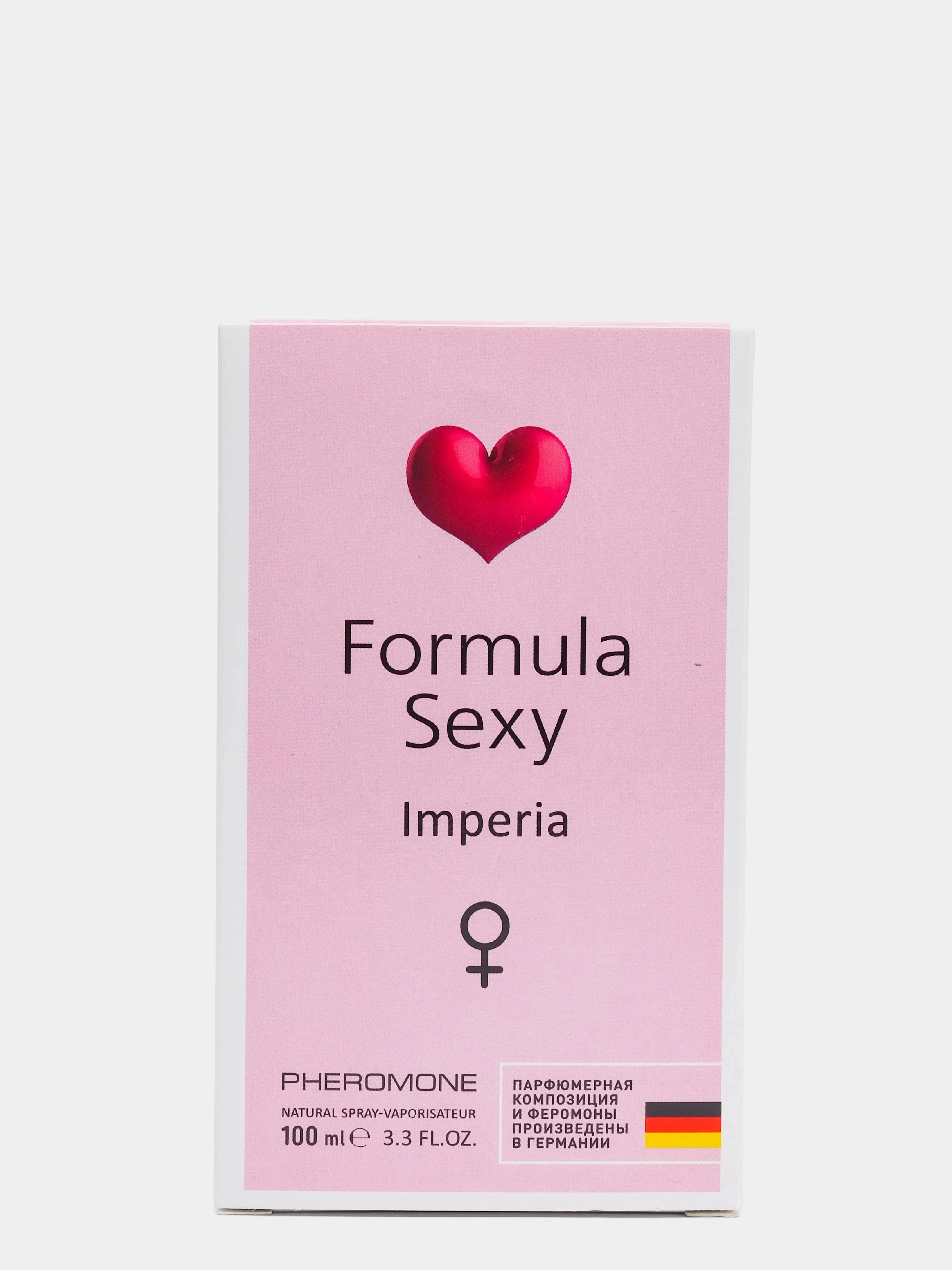 Розовый парфюмерный лосьон с феромонами женский "Formula Sexy", 100 мл