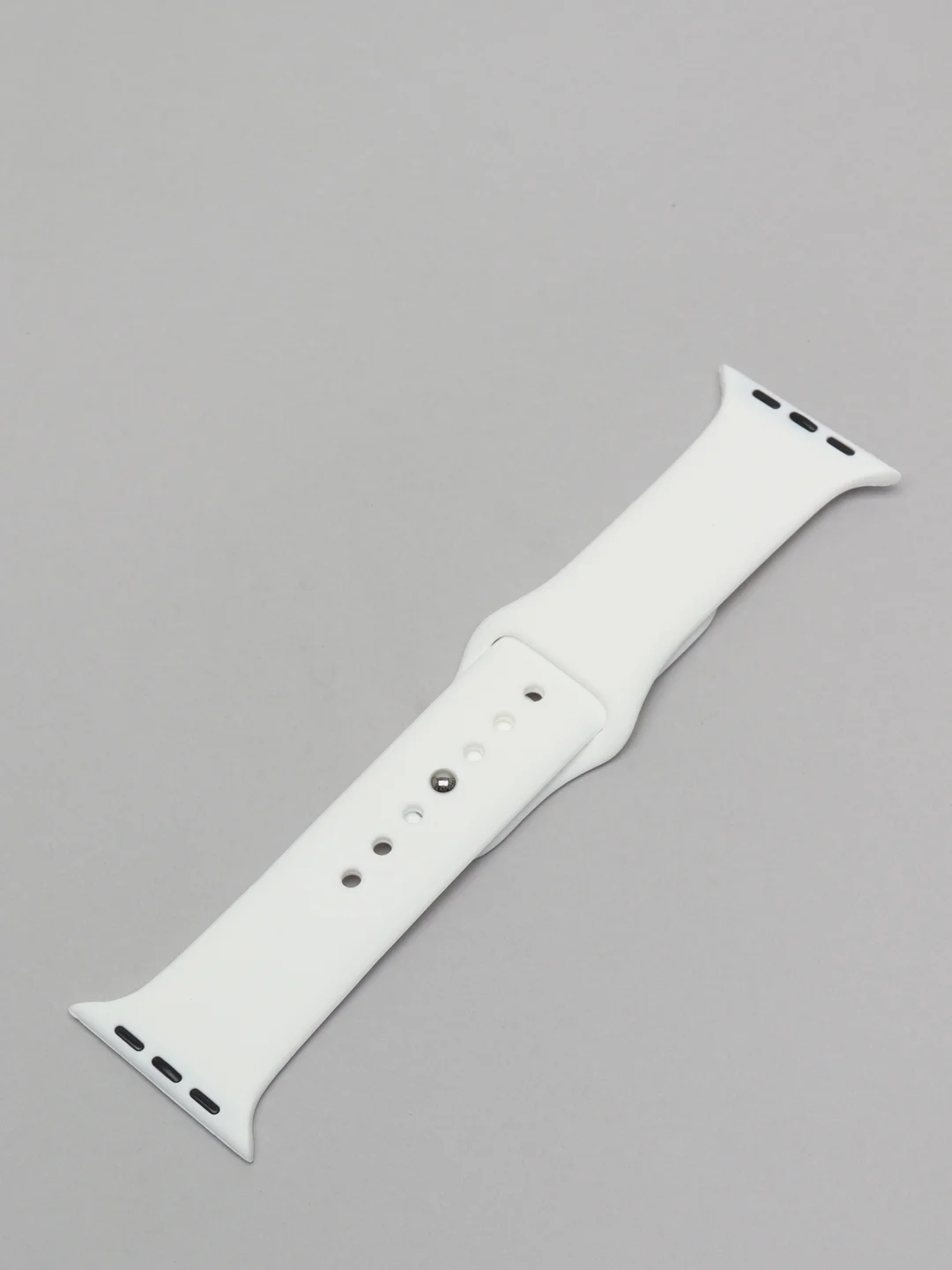 Белый силиконовый ремешок для Apple Watch 38, 42, 40, 44