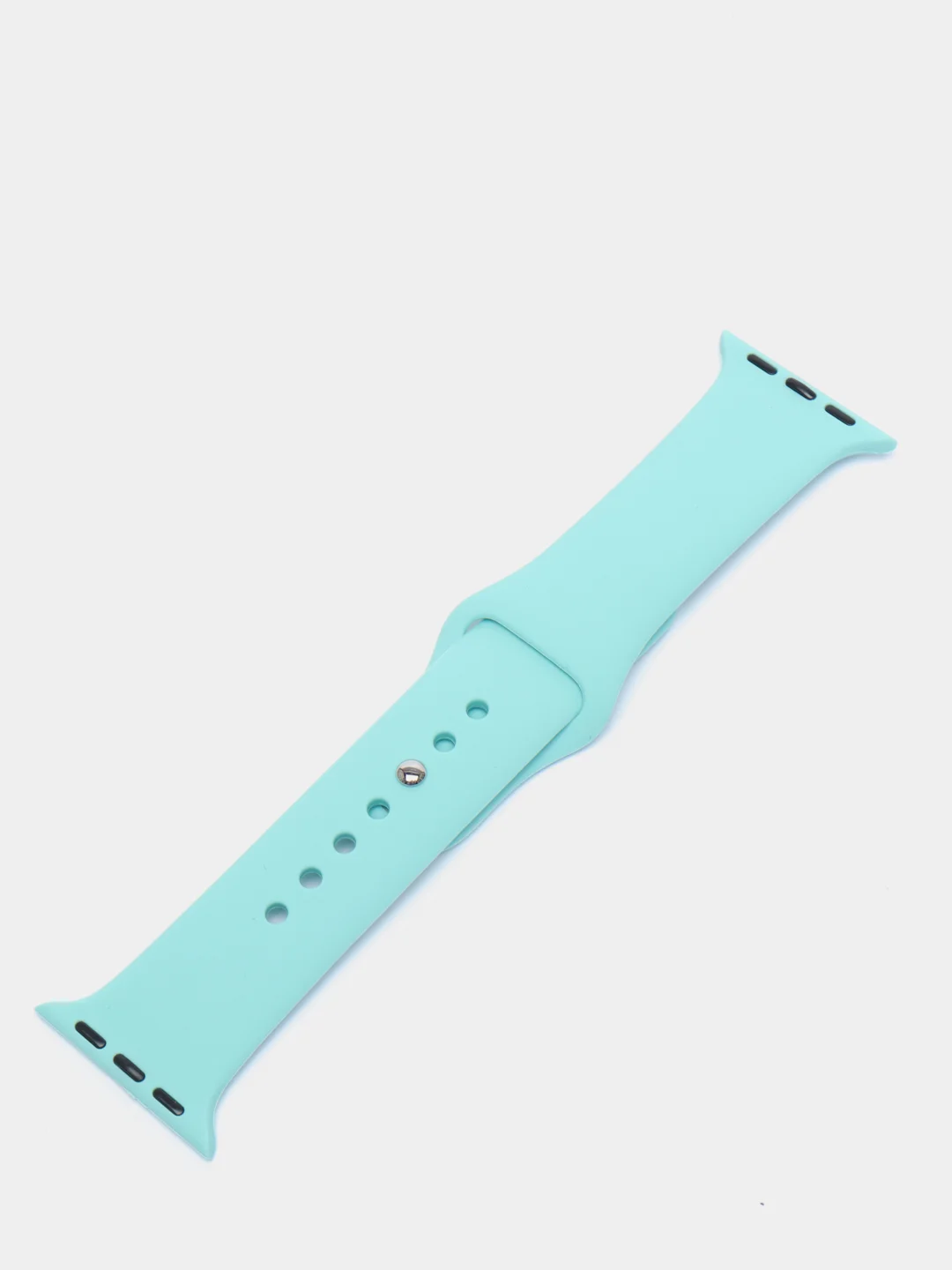 Бирюзовый силиконовый ремешок для Apple Watch 38, 42, 40, 44