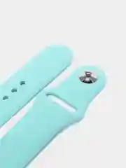 Бирюзовый силиконовый ремешок для Apple Watch 38, 42, 40, 44