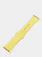 Желтый силиконовый ремешок для Apple Watch 38, 42, 40, 44