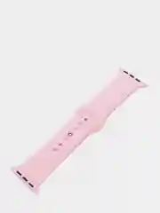 Розовый силиконовый ремешок для Apple Watch 38, 42, 40, 44
