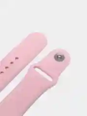 Розовый силиконовый ремешок для Apple Watch 38, 42, 40, 44