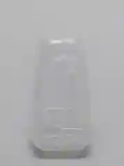 Белый футляр для зубной щетки