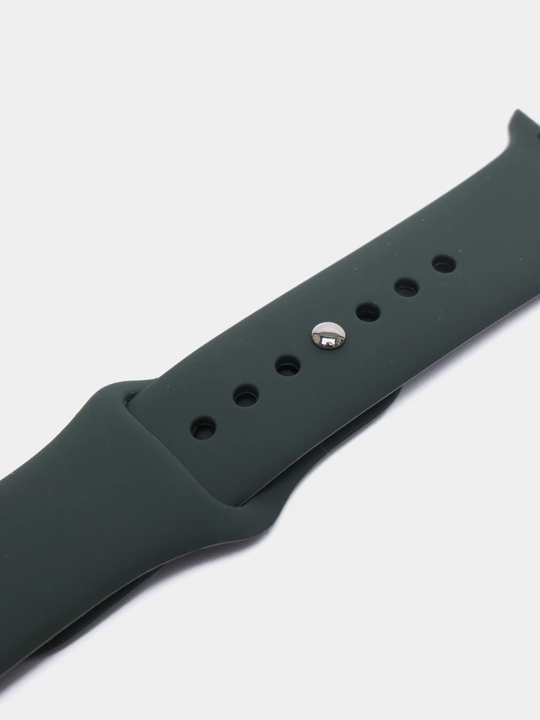 Зеленый силиконовый ремешок для Apple Watch 38, 42, 40, 44