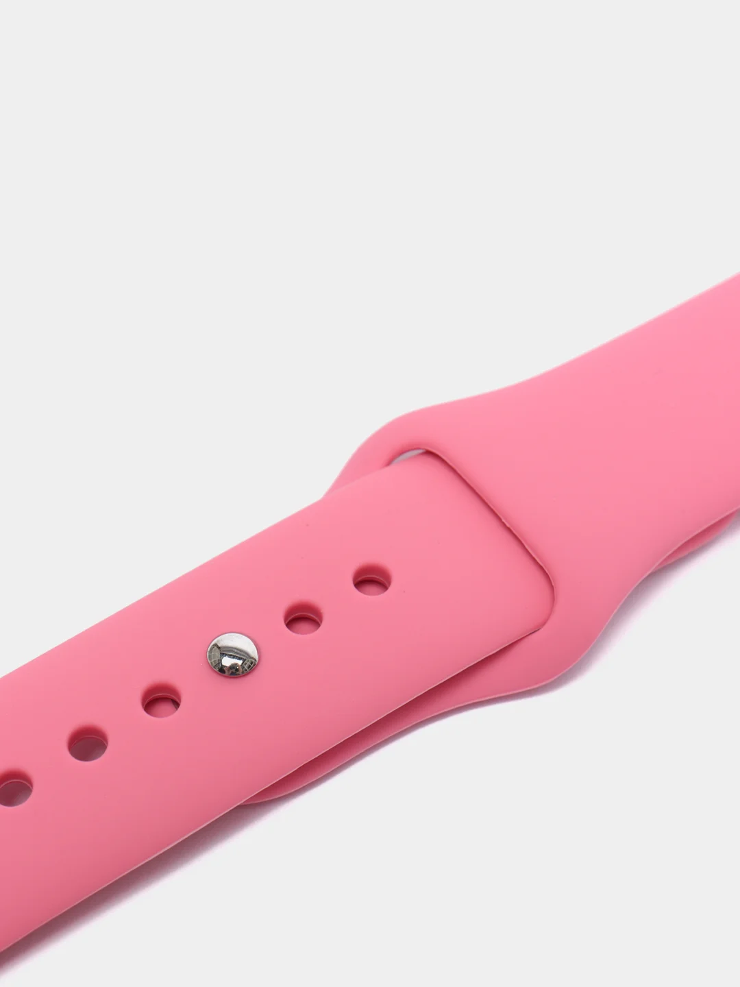 Тёмно-розовый силиконовый ремешок для Apple Watch 38, 42, 40, 44