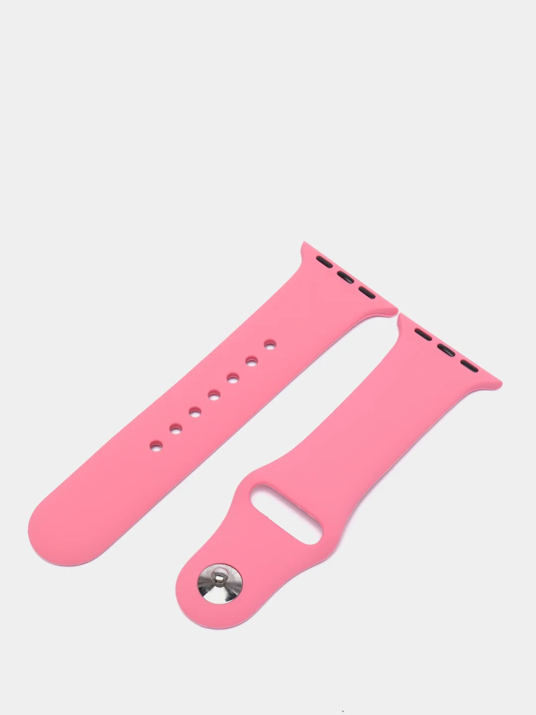 Тёмно-розовый силиконовый ремешок для Apple Watch 38, 42, 40, 44