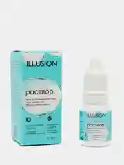 Капли ILLUSION для увлажнения глаз при ношении контактных линз, 10 мл