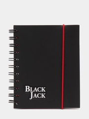 Блокнот "Black Jack", 105 х 148 мм, А6, 150 листов, гребень