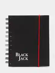 Блокнот "Black Jack", 105 х 148 мм, А6, 150 листов, гребень