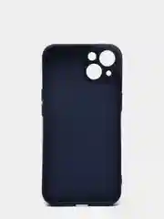 Темно-синий чехол iPhone 13 Pro Max, силиконовый на айфон про макс