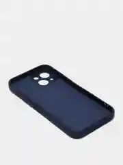 Темно-синий чехол iPhone 13 Pro Max, силиконовый на айфон про макс