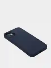 Темно-синий чехол iPhone 13 Pro Max, силиконовый на айфон про макс