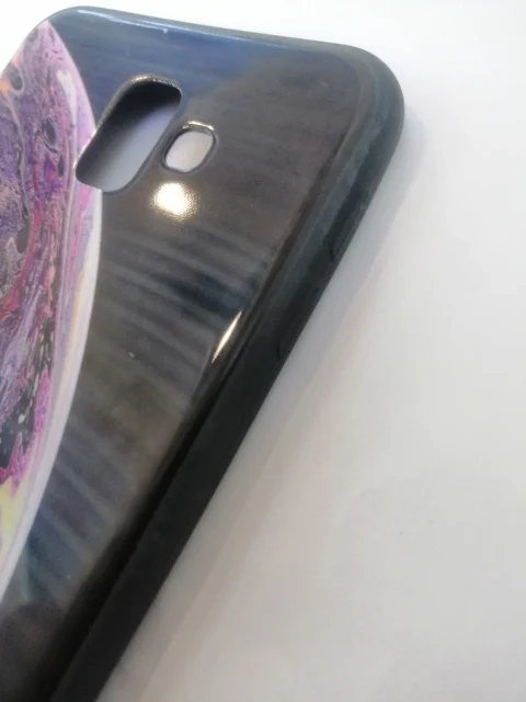 Силиконовый чехол Samsung j6 Plus с рисунком