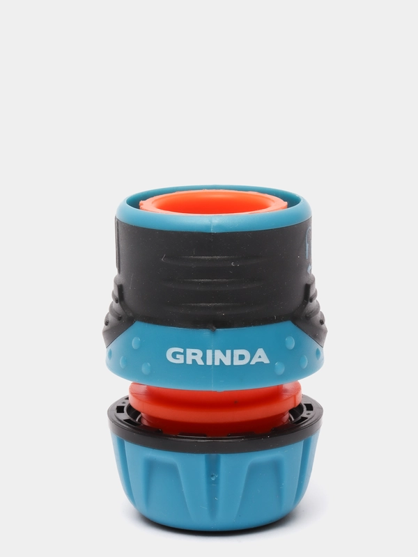 Соединитель быстросъёмный для шланга GRINDA с запирающим устройством