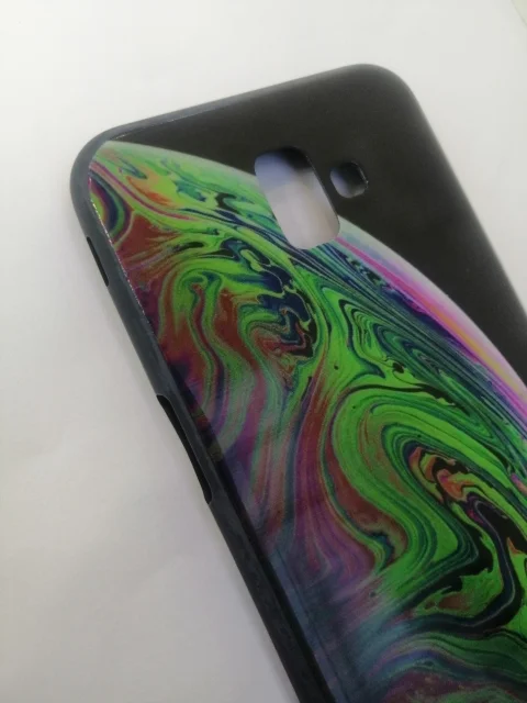 Силиконовый чехол Samsung j6 Plus с рисунком