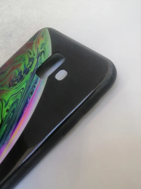 Силиконовый чехол Samsung j6 Plus с рисунком