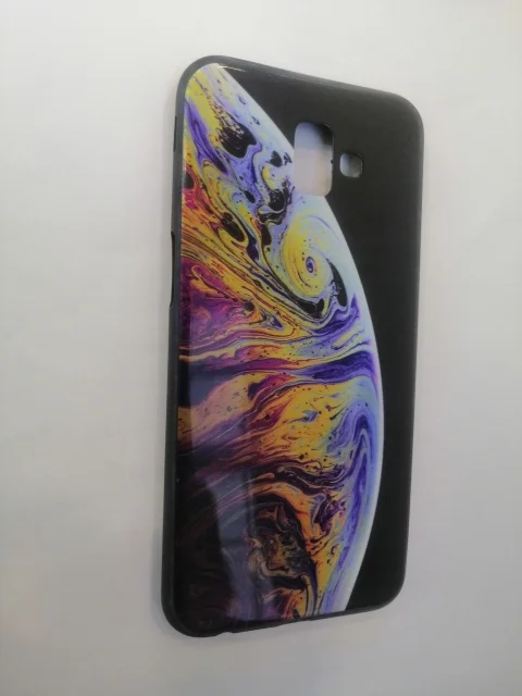 Силиконовый чехол Samsung j6 Plus с рисунком