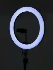 Кольцевая лампа MJ33, с металлическим штативом, RGB, LED, 33 см