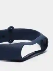 Синий меланж ремешок для Xiaomi Mi Band 3 и Band 4