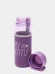Фиолетовый my bottle в термочехле