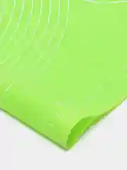 Салатовый коврик силиконовый для раскатки и выпечки теста