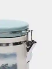 Банка для сыпучих продуктов, 850 мл, с клипсой