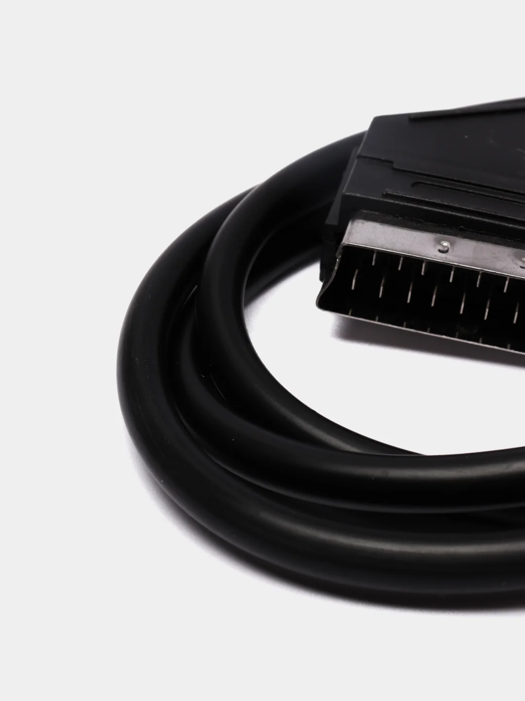 Шнур SCART - 3 x RCA, с переключателем Вход - Выход, 1.2 метра