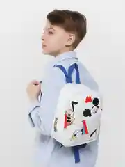 Белый рюкзак "Микки Маус"