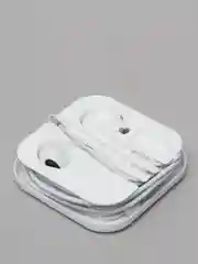 Белый наушники с микрофоном Borofone BM30 Max (3.5mm/Type-C/Lightning)