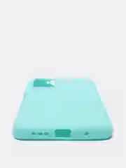 Бирюзовый чехол Xiaomi Poco M3 / Redmi 9T силиконовый матовый