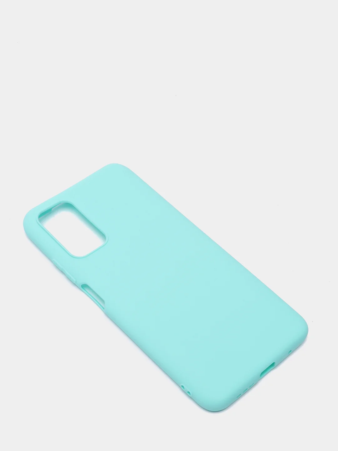 Бирюзовый чехол Xiaomi Poco M3 / Redmi 9T силиконовый матовый