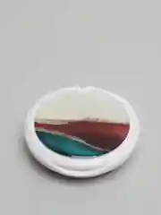 Белый попсокет Popsocket Зеркало-держатель для телефона и наушников. Яркие краски, золото, волны