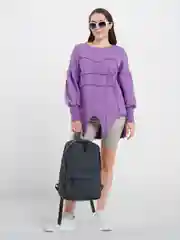 Серый рюкзак женский
