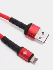 Красный кабель зарядки Micro-USB, Type-C, 8PIN-lightning, с подсветкой