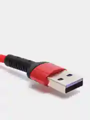Красный кабель зарядки Micro-USB, Type-C, 8PIN-lightning, с подсветкой